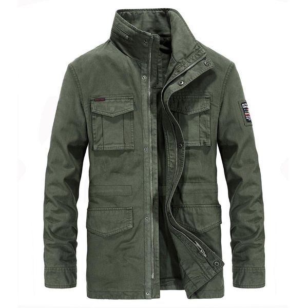 

мужчины средней длины деньги инструмент чистый хлопок куртка среднего возраста большой код свободный топ тонкий срез осень досуг пальто мужс, Black;brown