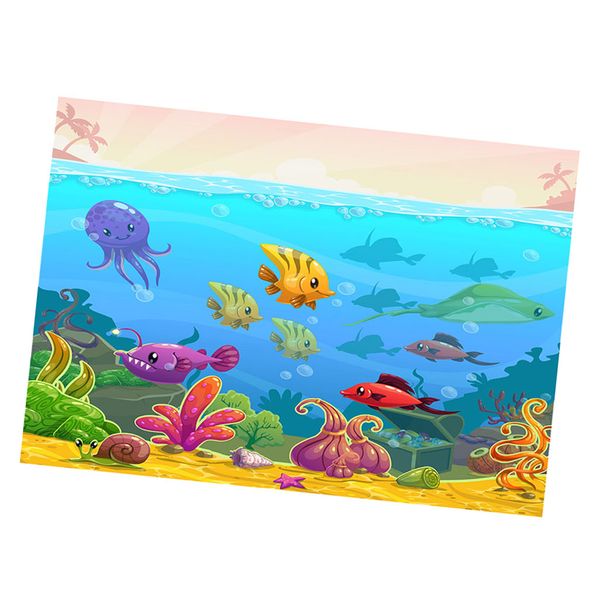 

fish tank landscape poster fish tank wall background wallpaper