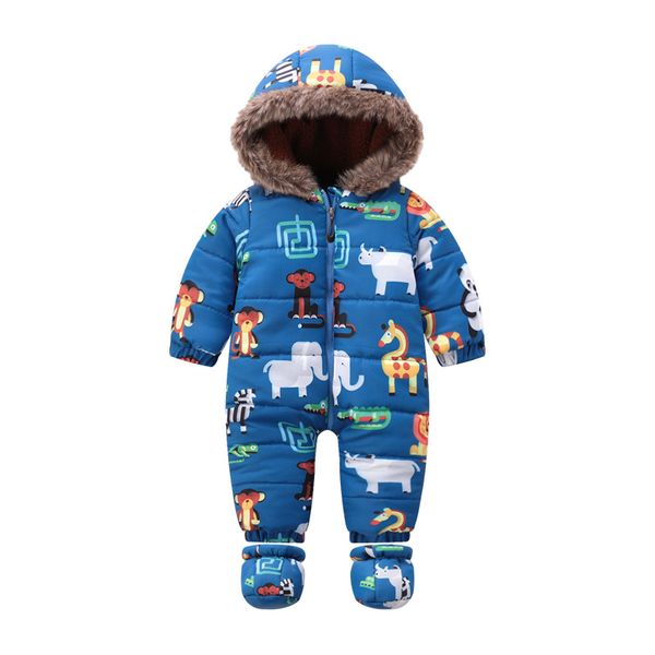 

Foshan Baby Cotton Thick Winter Models Baby down Coat Warm Long Sleeve Romper Climbing Clothes