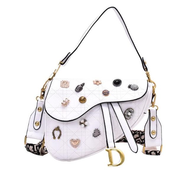 

designer luxury handbags purses new style women saddle bag fashion shoulder bag crossbody bags girls sister handbags 2020