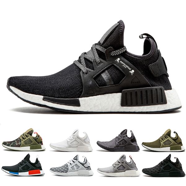 

bred nmd r1 hu human race xr1 mens running shoes pharrell williams oreo og men women mastermind japan sports trainers sneakers