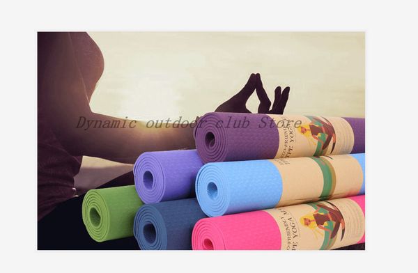 

quality 10mm nbr yoga mat with carry rope 183*61cm non-slip thick pad fitness pilates mat for outdoor gym exercise fitness
