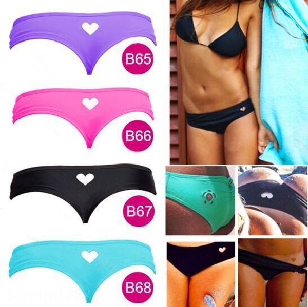 

2015 women's hollowed-out heart explosion thong head women's pants swimming trunks swimming trunks trousers head, White;black