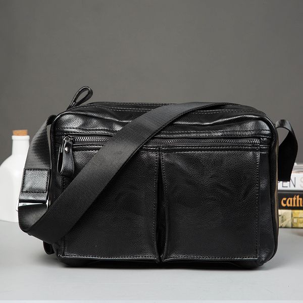 

men's bag small bag straddle men's one shoulder messenger casual fashion