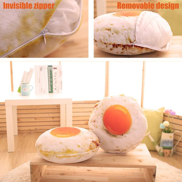 

3d novelty throw pillows soft plush funny stuffed plush housewarming party 66cy