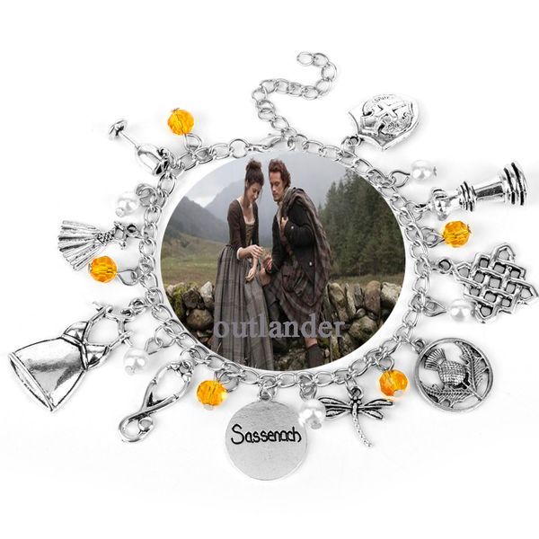 

outlander bracelets for women bracelet bangle charms pendants wristbands a bracelet jewelry, Black