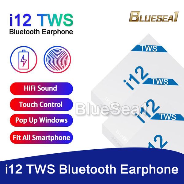 

I12 tw earbud bluetooth wirele head et touch control earphone wirele earbud with charging box pk i9 tw i7 tw i11 with retail box