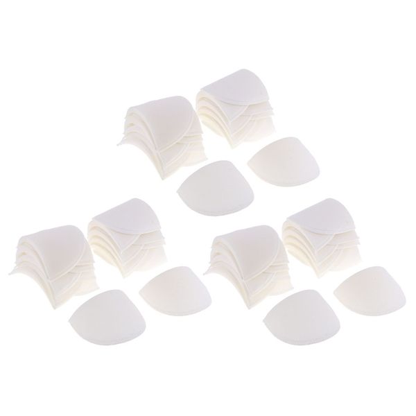 

18 pairs sew in sponge shoulder pads sewing crafts clothing accessories, Black