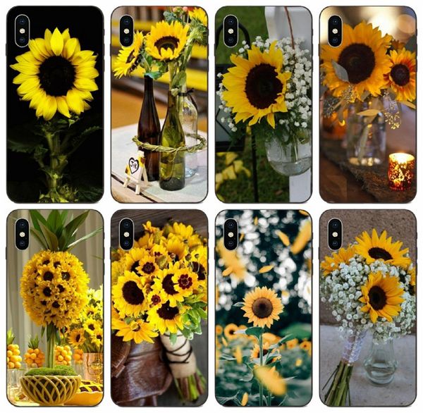 

[tongtrade] protective sunflower flower case for iphone 11 pro x xs max 8s 8 7s 7 6 plus samsung a40 a50 huawei nova 5i pro motorola g4 case