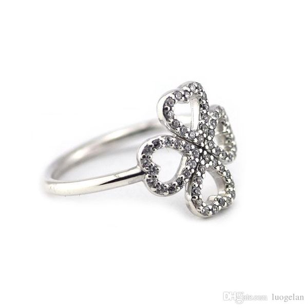 

925 sterling silver rings petals of love ring original fashion engagement wedding rings diy charms jewelry for women making, Slivery;golden