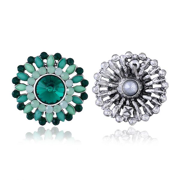 

wholesale- delicate and fashionable round earrings, Golden