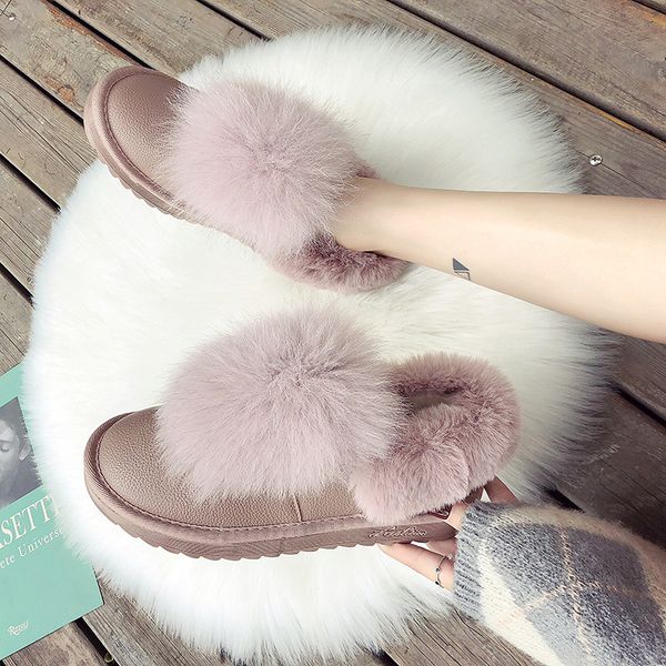 

shallow mouth 2019 fashion women's female shoe all-match white sneakers casual woman platform shoes round toe loafers fur modis, Black