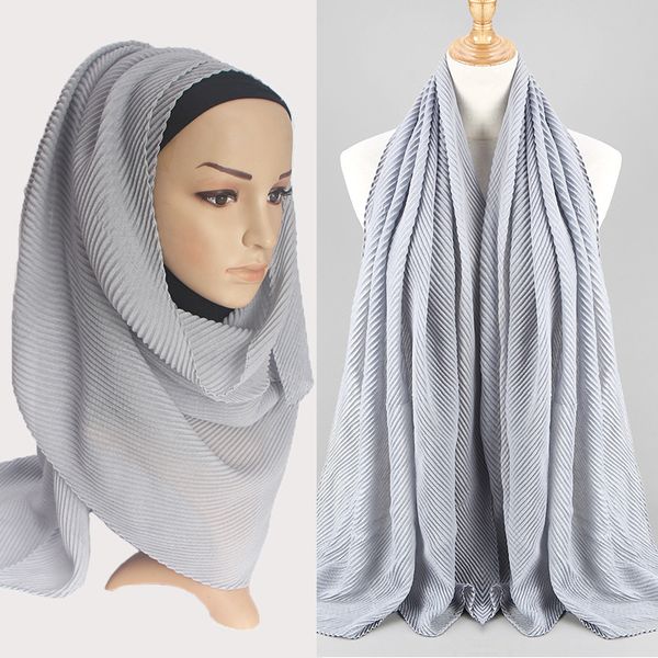 

new fashion twill crinkle square headscarf cotton linen muslim under scarf full cover cap arab headwear inner hijab 90*180cm, Red