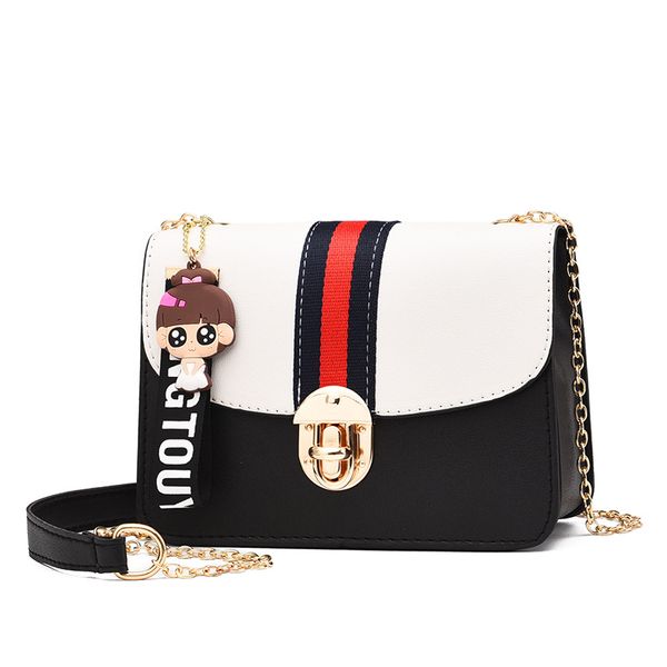 

2019 ladies shopping shoulder bag for girls spring summer handbags pu leather small flap crossbody bags for women messenger bags