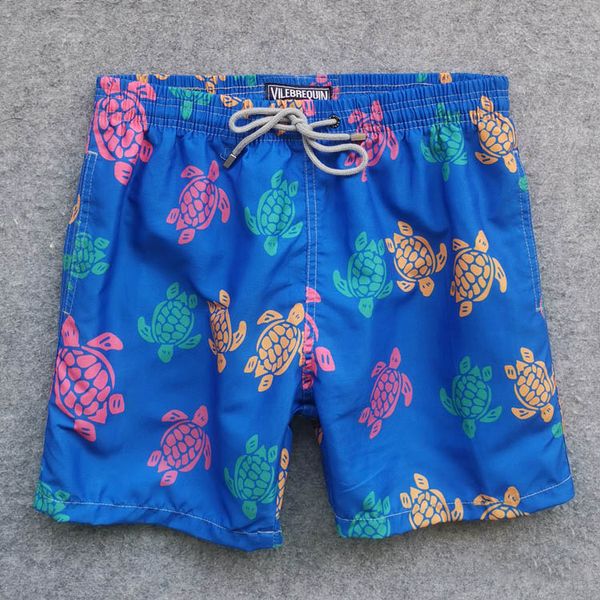 

designer mens summer beach shorts board shorts sea turtle printed swimwear quick dry beach pants 6 colors m-2xl hot