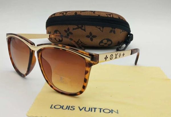 

New fa hion vintage ungla e women brand de igner women ungla e ladie un gla e with ca e and box