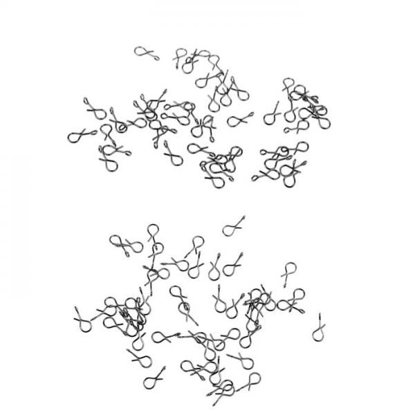 

100pcs fishing fast lock snaps barrel swivel solid enforce connector snaps