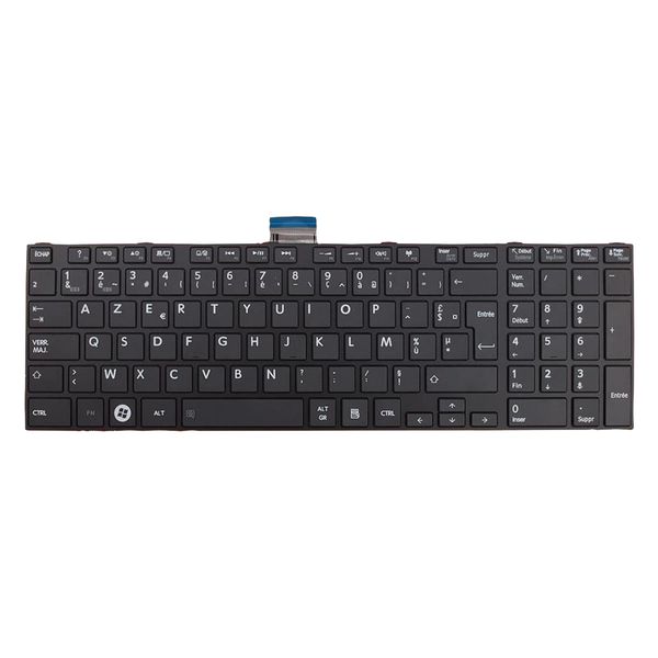 

black french layout keyboard for toshiba satellite pro c850