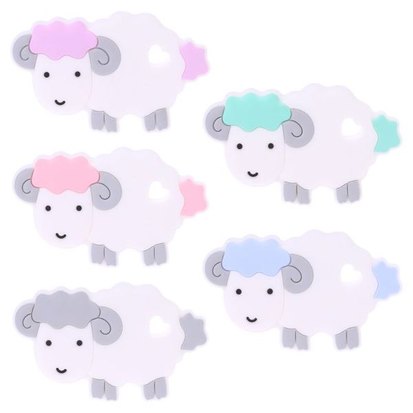 

maternal and child supplies new baby teether chew children care appease molars infant little sheep shape