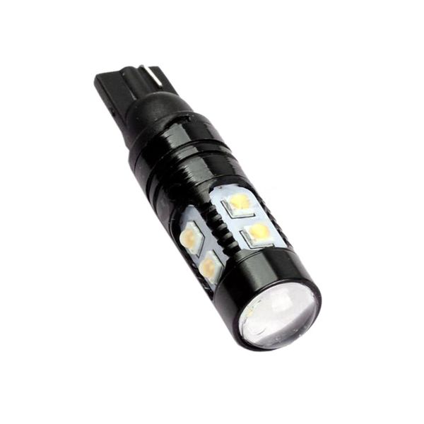 

car new 2pcs 50w 921 912 t10 t15 led 6000k hid white backup reverse lights bulb
