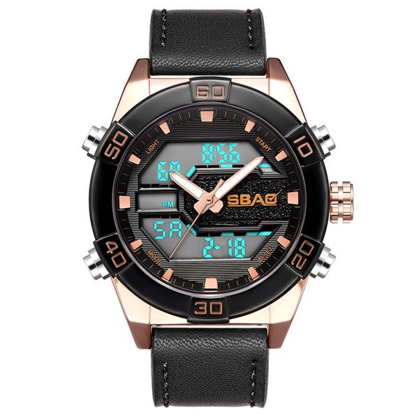 

мужские спорт на открытом воздухе водонепроницаемый календарь многофункциональный электронные часы herrenuhr montre ьотте erkek izle reloj д, Slivery;brown