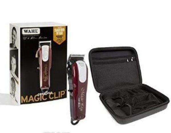 

Official wahl profe ional 5 tar cordcordle magic clip 8148 with travel torage ca e