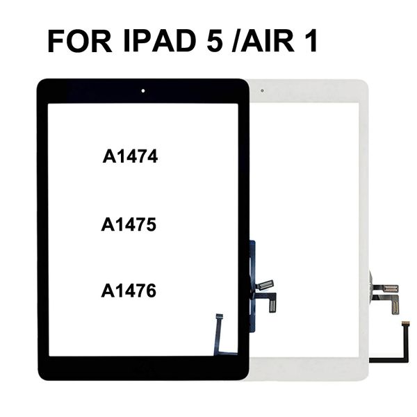 

for touch screen digitizer glass with home button replacement ipad air ipad 5 gen white black ing