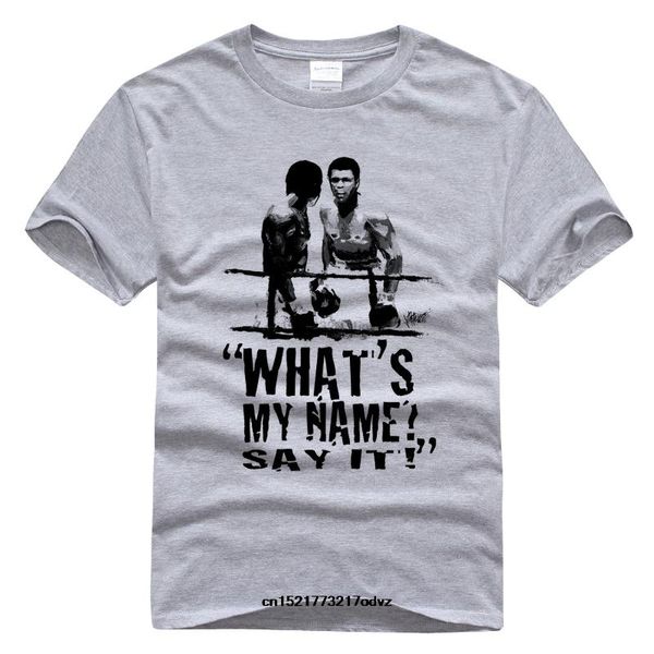 

men t shirt cassius clay muhammad ali graphic printed s hip hop box t shirts funny t-shirt novelty tshirt women, White;black