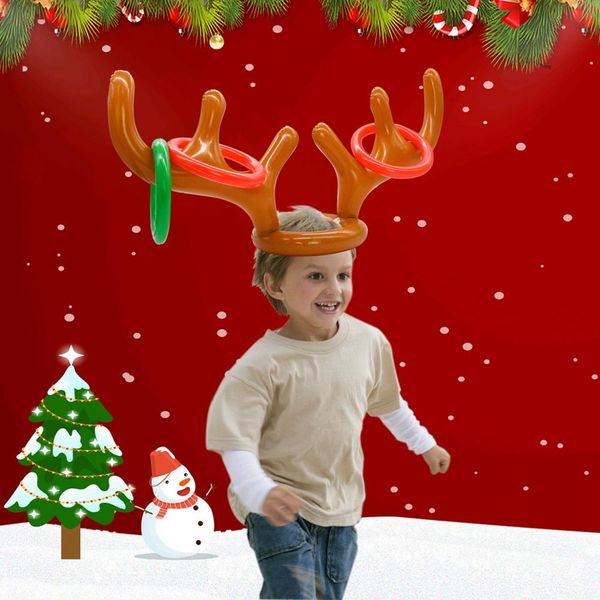 

taoup merry chrisrmas elk horns props christmas decoration for home noel 2018 natal new year gifts xmas home game accessories