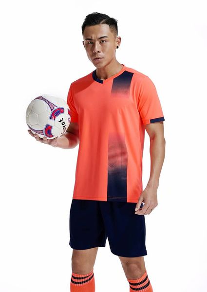 

discount men training football sets with shorts uniforms reversible football jerseys for that home and away look kits sports b08-26, Blue;black