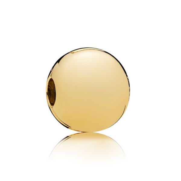 

новый 100% стерлингового серебра 925 1: 1 аутентичные 767053 блеск логотип шарм клип оригинальные женщины подарок ювелирных изделий, Black