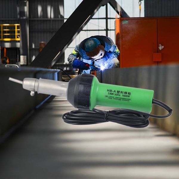 

new 1600w plastic welder air gun torch welding heat gun handhold rod with speed nozzles pistol gas pistol