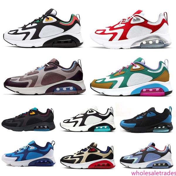 

2020 women men running shoes 200 bordeaux desert sand mystic green black royal university red pulse mens trainers sports sneakers 36-45