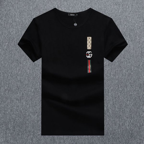 

19ss mens designer t shirt casual mens loose brand tees with letters print short sleeves sell luxury mens t shirt size -3xl, Gray