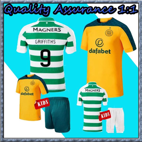

19 20 celtic occer jer ey home away kid child dembele rogic 18 inclair 11 griffith 9 robert 7 2019 celtic jer ey football hirt