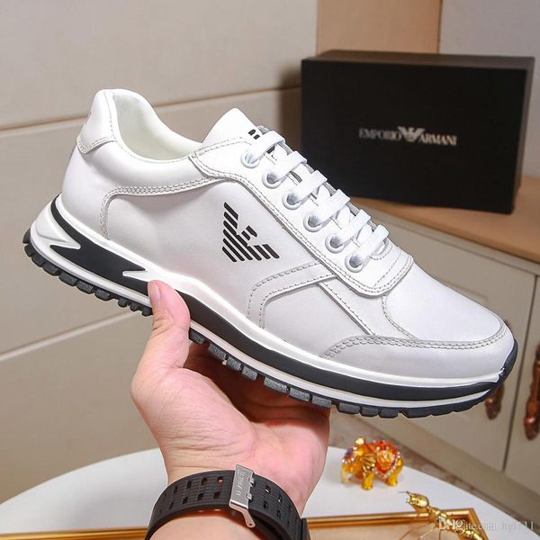 

brand men's shoes men's casual sports shoes tide men's running shoes low to help casual fashion comfortable breathable soft b