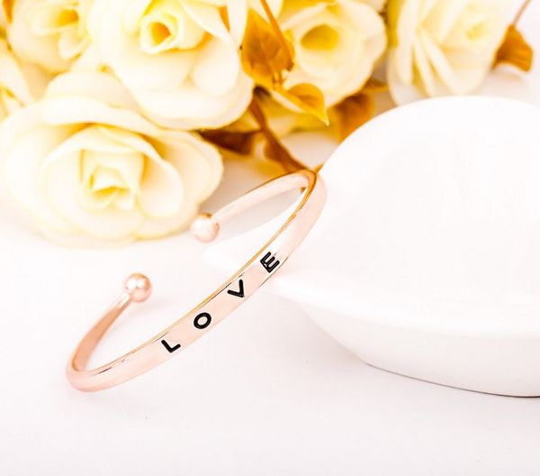 

europe and america new style foreign trade accessories wholesale environmentally friendly material bracelet simple love adjustab, Silver
