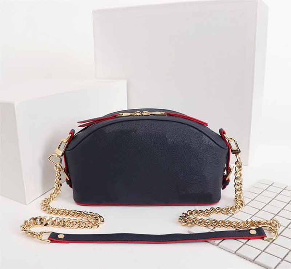 

women shoulder crossbody bag embossed classical flower pattern chain strap purse bag real leather ladies bags