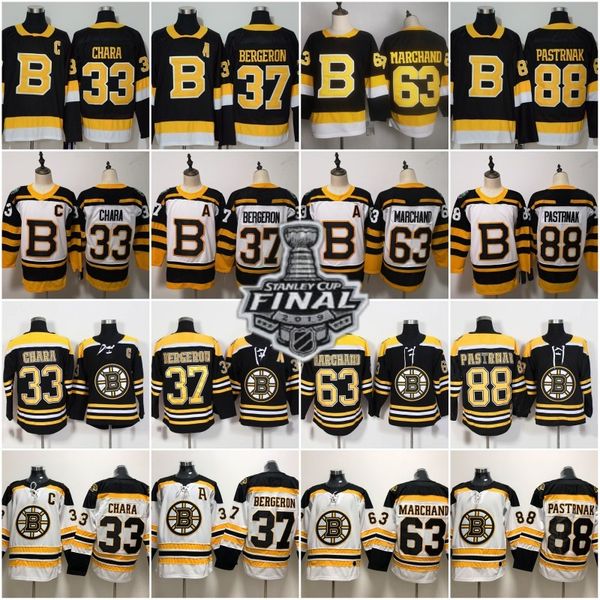 

2020 new third black boston bruins 33 zdeno chara patrice 37 bobby orr 40 tuukka rask krejci brad marchand 73 charlie mcavoy jersey, Black;red