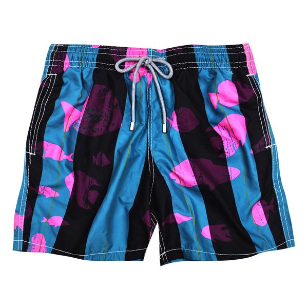 

4 colors brand turtle printed men's beach board shorts bermuda mens swimwear board shorts quick dry sports boxer trunks shorts swimsuit, White;black