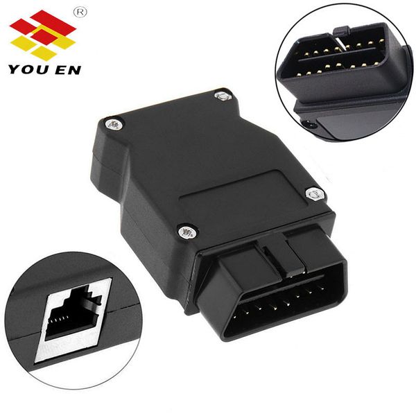 

youen obd plug adapter for enet ethernet to obd 2 interface e-sys icom coding f-series interface cable diagnostic tool