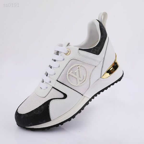 

2019 british style korean delivery handsome air cushion running shoes women running ladies sports shoes factory direct sales size 36-41cm, Black
