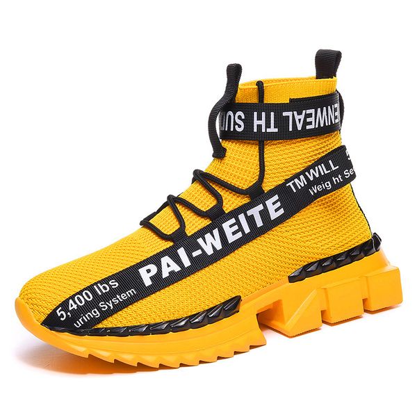 

2020 lace up shoes new breathablemen mesh shoes fashion sneakers new trend trainers zapatos hombre big size 39-46, Black