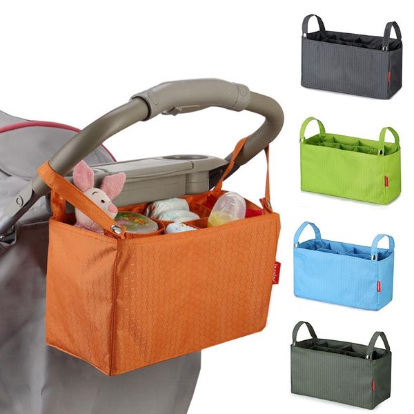 

waterproof multi grids pocket storage bag baby stroller hanging pouch organizer