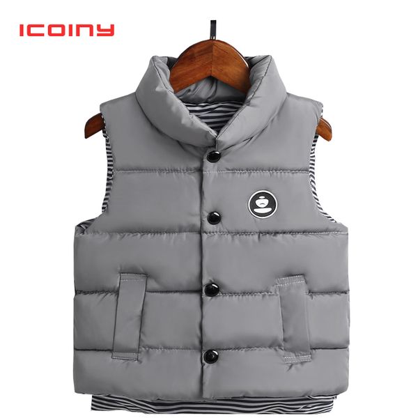 

kids vest children baby girl vest jacket 2019 winter spring waistcoats for girl down and parks snowsuit kids coats, Blue