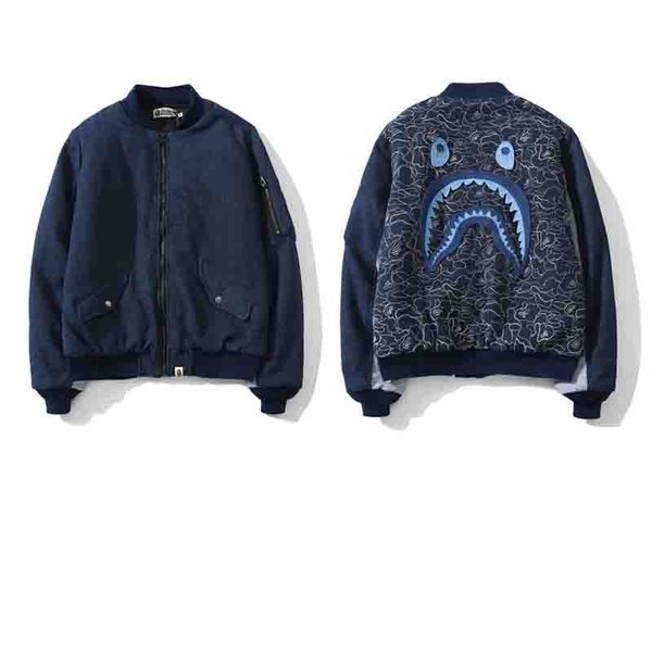 

классический прилив бренда куртка мужской куртки дизайнер роскошных вскользь утепленных джинсовой ткань промытого бейсбол хлопка куртка бути, Black;brown