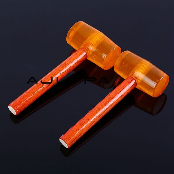

20pcs multifunctional quakeproof double faced rubber hammer wooden handle hammer for repair woodworking hand tools mallet tool