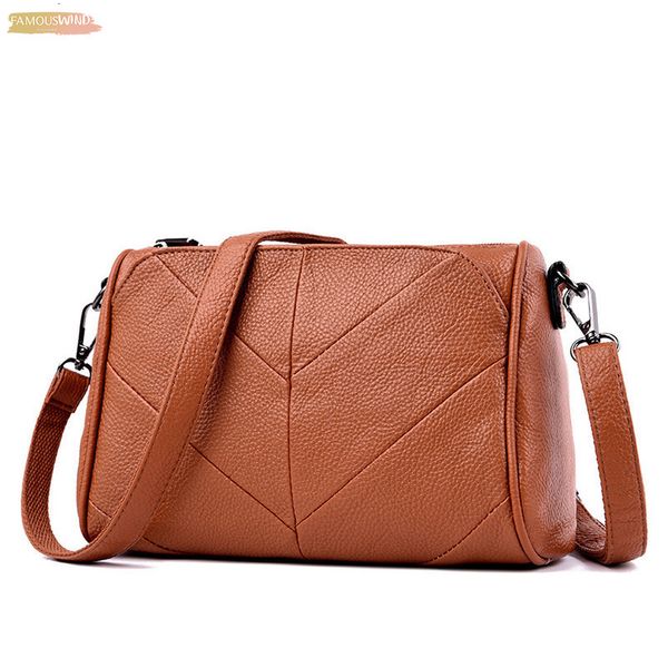 

fashion patchwork genuine leather womens handbags new small shoulder crossbody bags for women messenger bags bolsas patchwork feminina