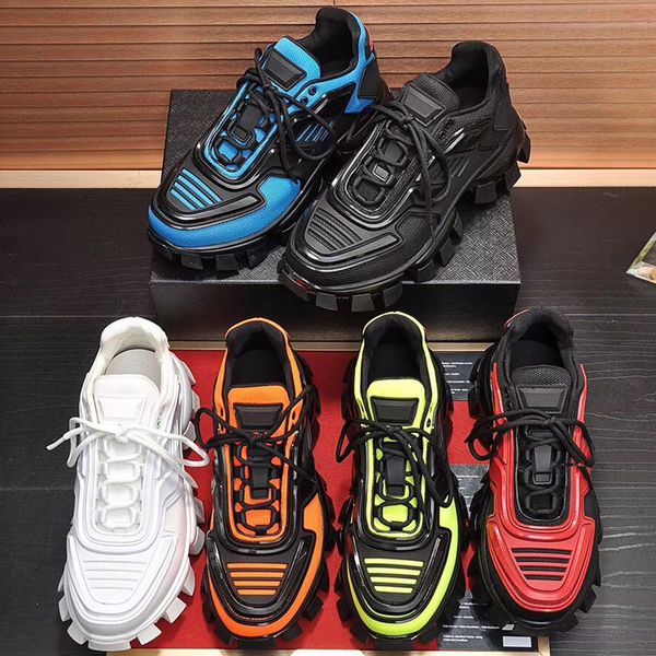 

2019 new cloudbu t thunder men de igner hoe per onalized fa hion rubber trim with lightweight rubber thick ole ca ual hoe 38 45