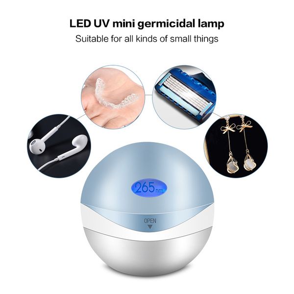 

уф дезинфекция коробка мини стерилизатор пустышка ювелирные изделия уф портативный хранения стерилизация коробка для дома